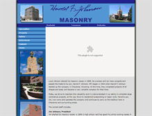 Tablet Screenshot of hfjmasonry.com
